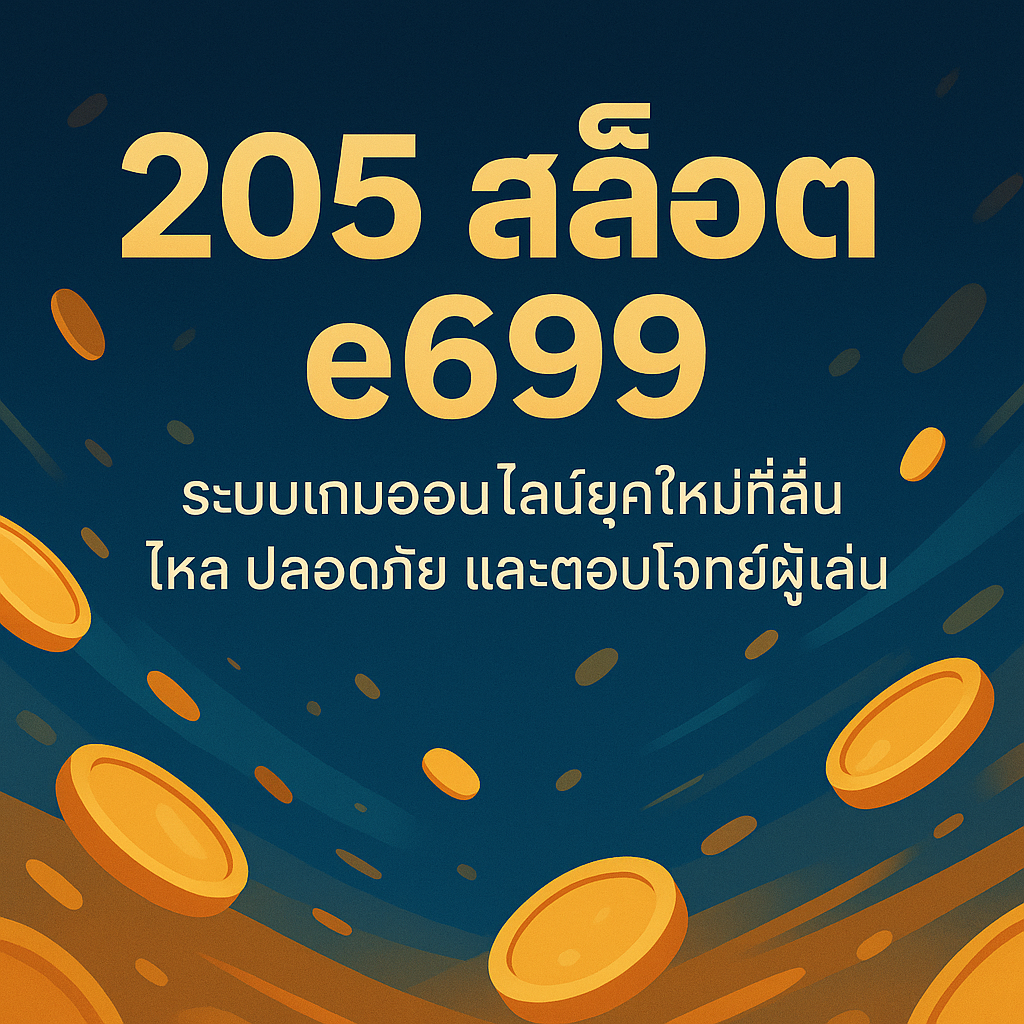 205 สล็อต e699