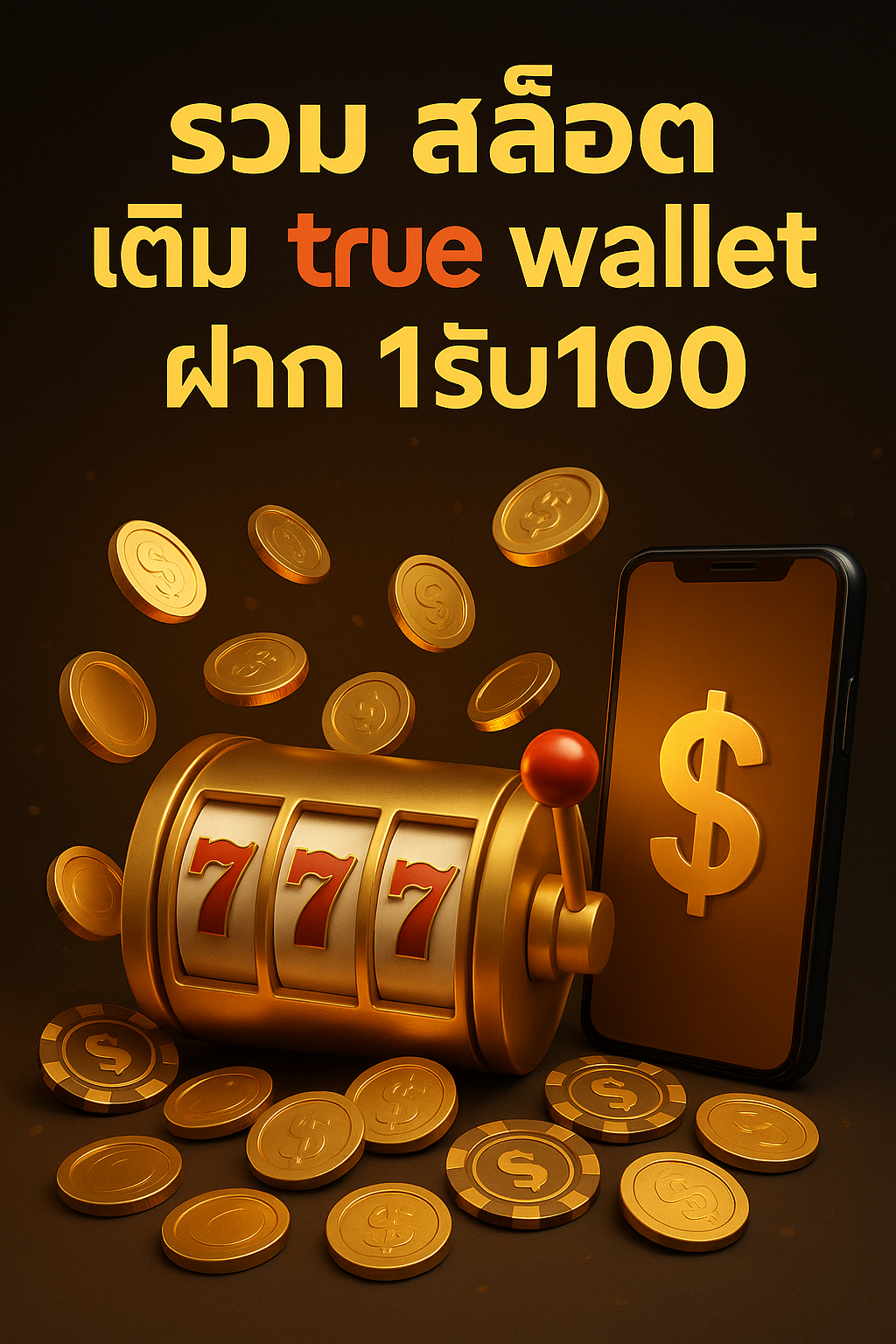 รวม สล็อต เติม true wallet ฝาก 1รับ100