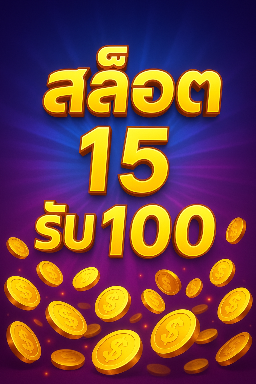 สล็อต 15 รับ 100