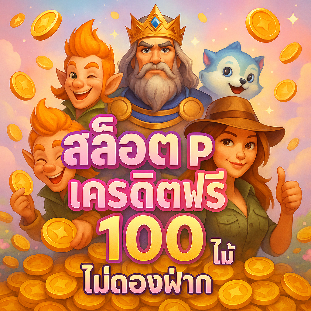 สล็อต pg เครดิตฟรี 100 ไม่ต้องฝาก