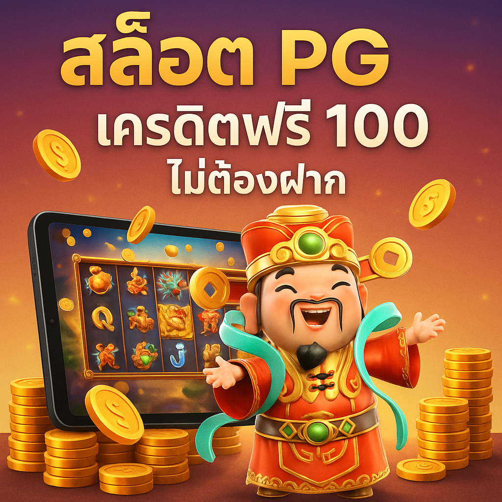 สล็อต pg เครดิตฟรี 100 ไม่ต้องฝาก
