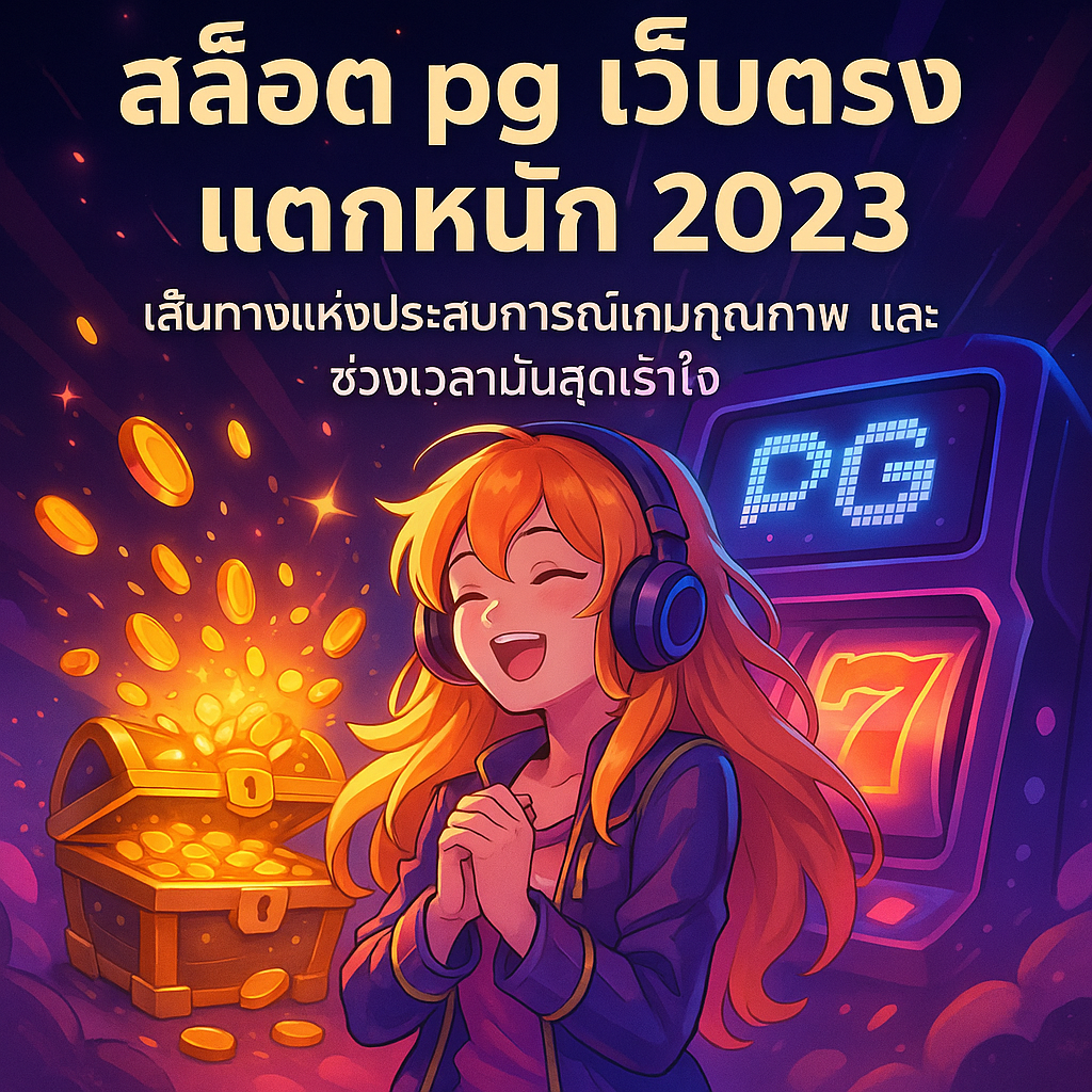สล็อต pg เว็บตรง แตกหนัก 2023