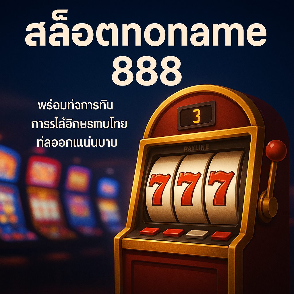 สล็อตnoname 888