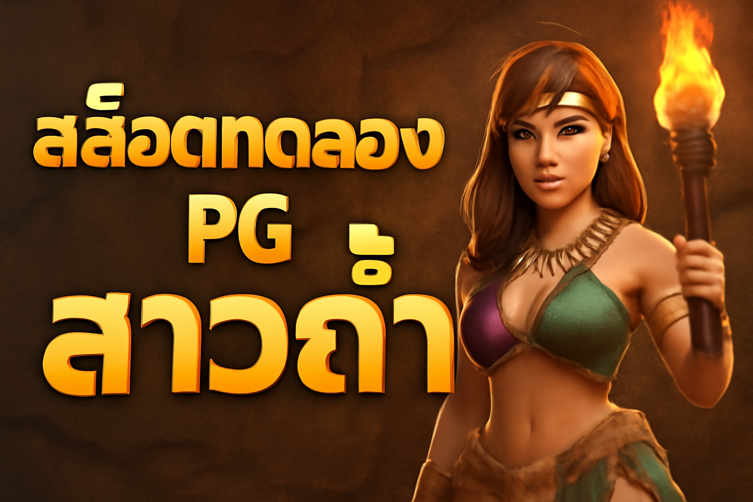 สล็อตทดลอง pg สาวถ้ำ