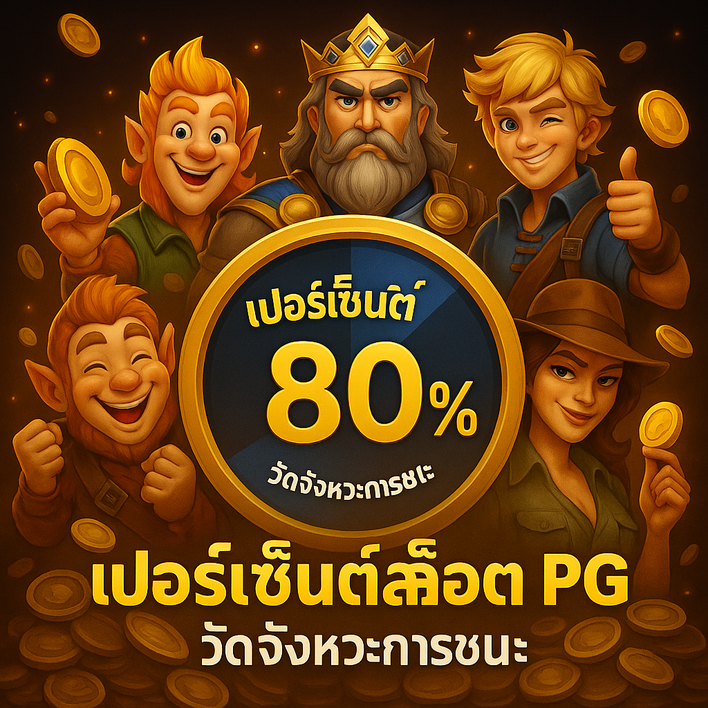 เปอร์เซ็นต์สล็อต pg