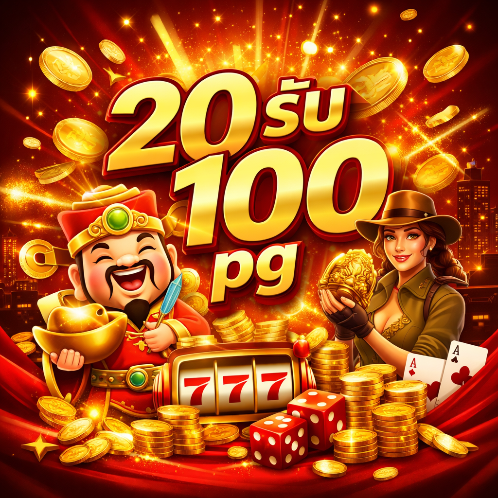 20 รับ 100 pg