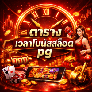 ตาราง เวลาโบนัสสล็อต pg