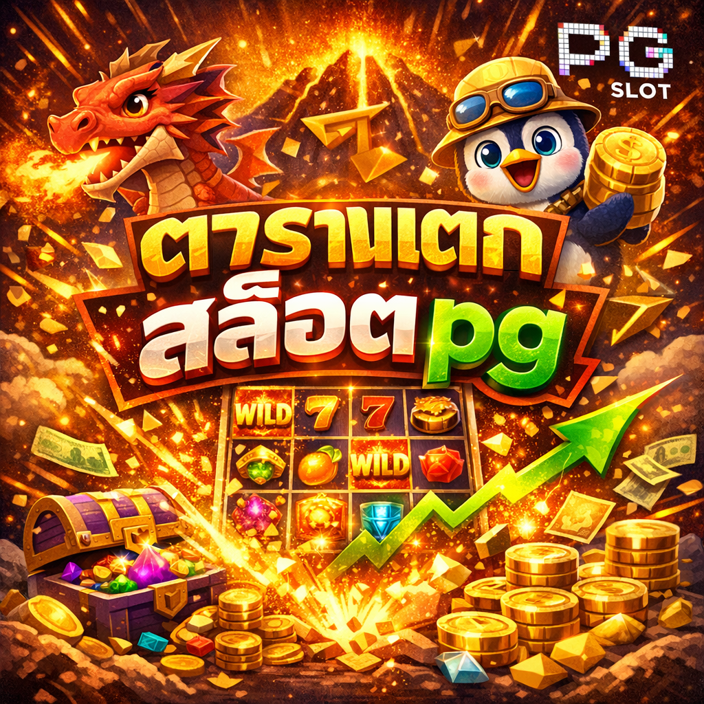 ตารางแตกสล็อตpg