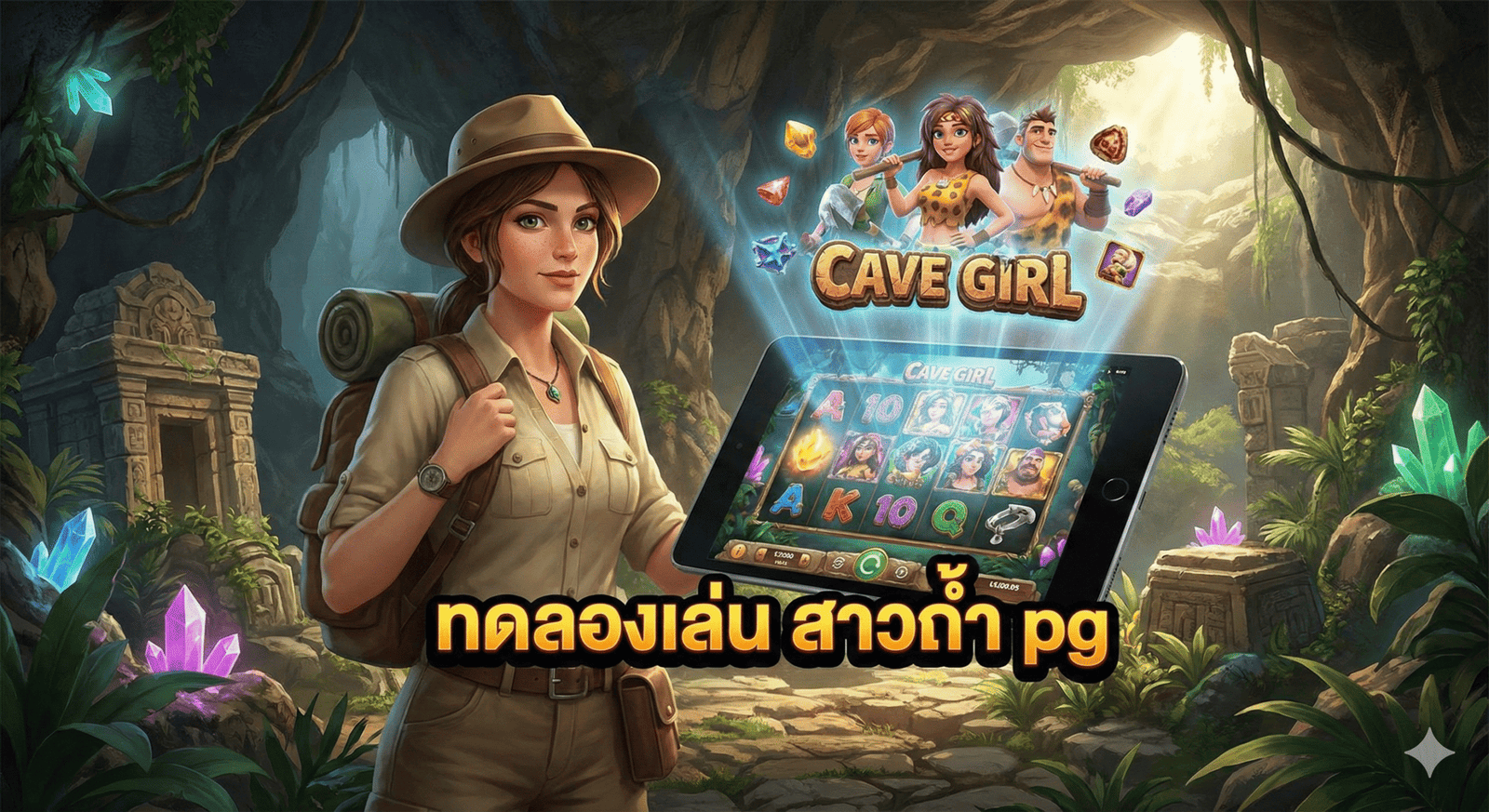 ทดลองเล่น สาวถ้ํา pg