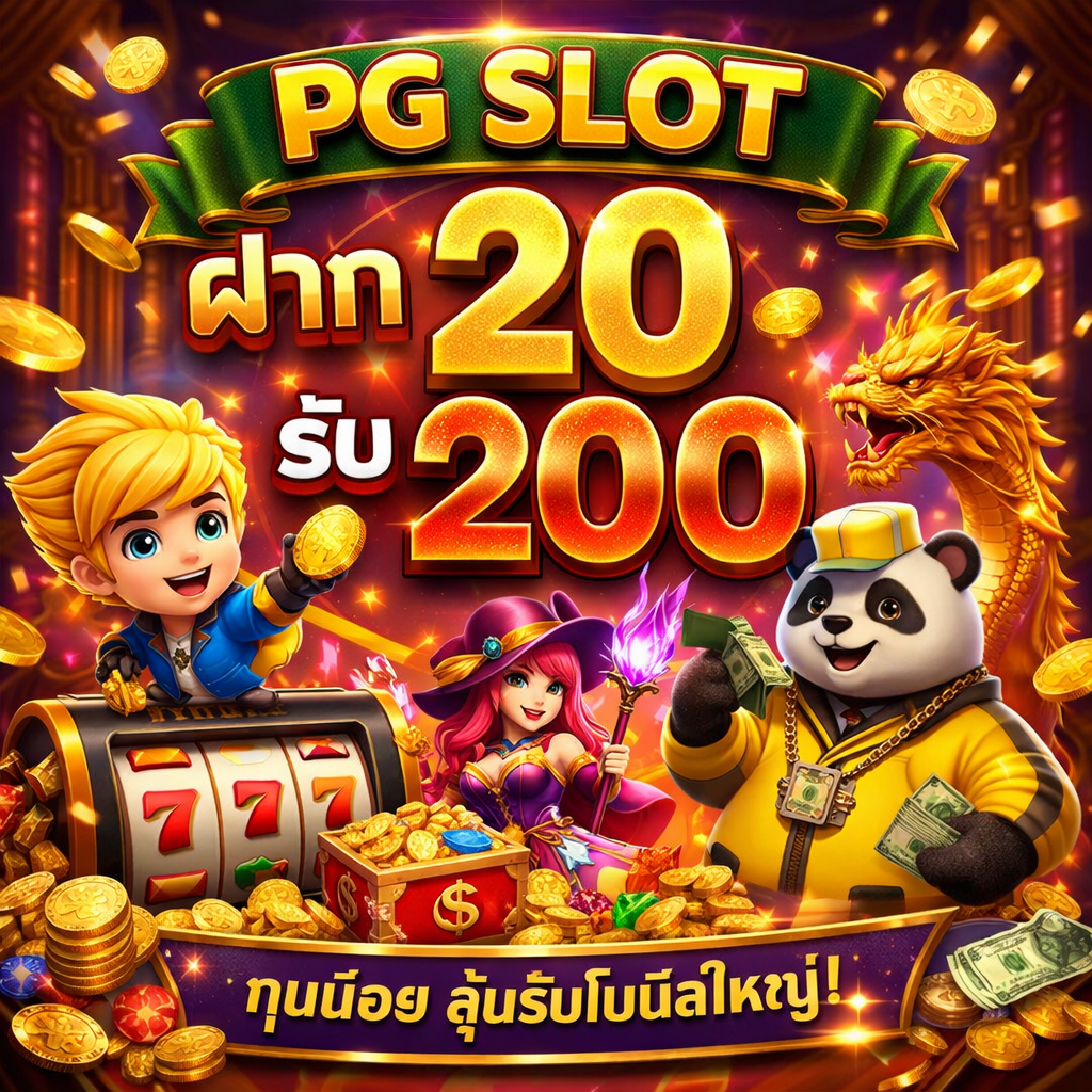 pg slot ฝาก 20 รับ 200