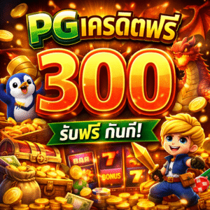 pgเครดิตฟรี300