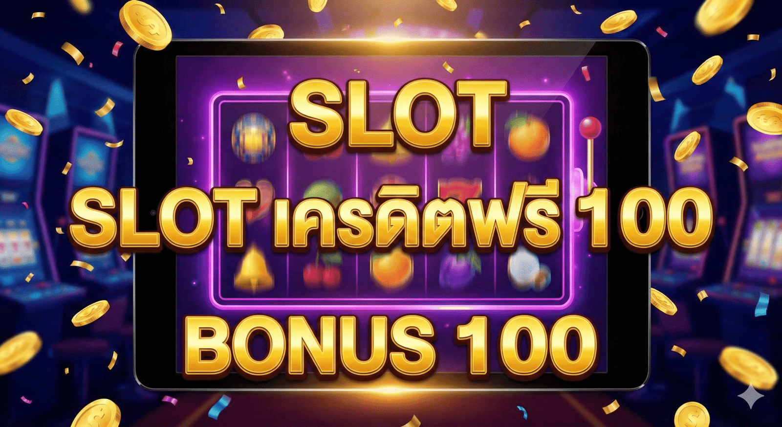 slotเครดิตฟรี100