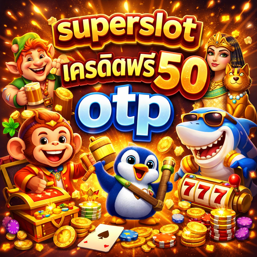 superslot เครดิตฟรี 50 otp