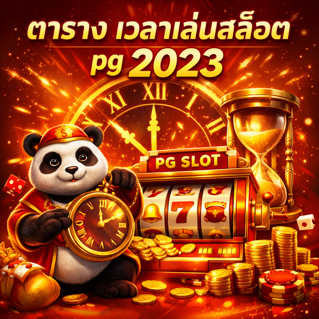 ตาราง เวลาเล่นสล็อต pg 2023