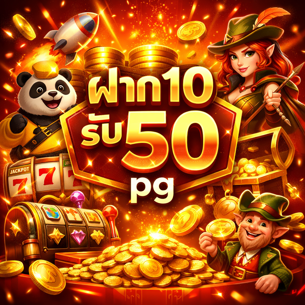 ฝาก10 รับ 50 pg