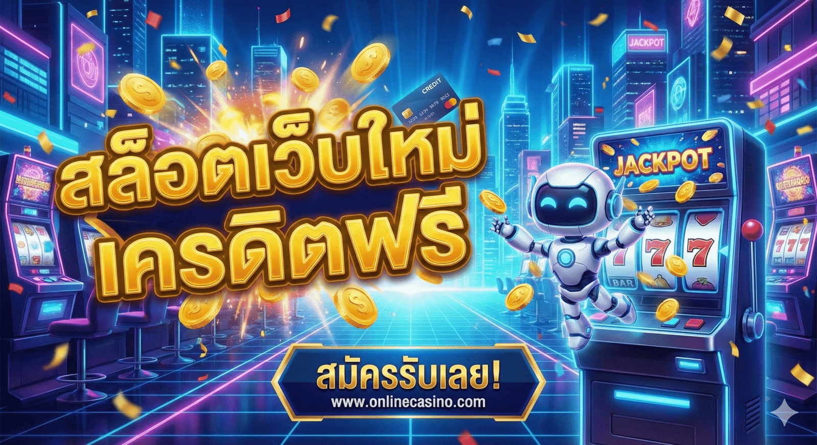 สล็อตเว็บใหม่ เครดิตฟรี