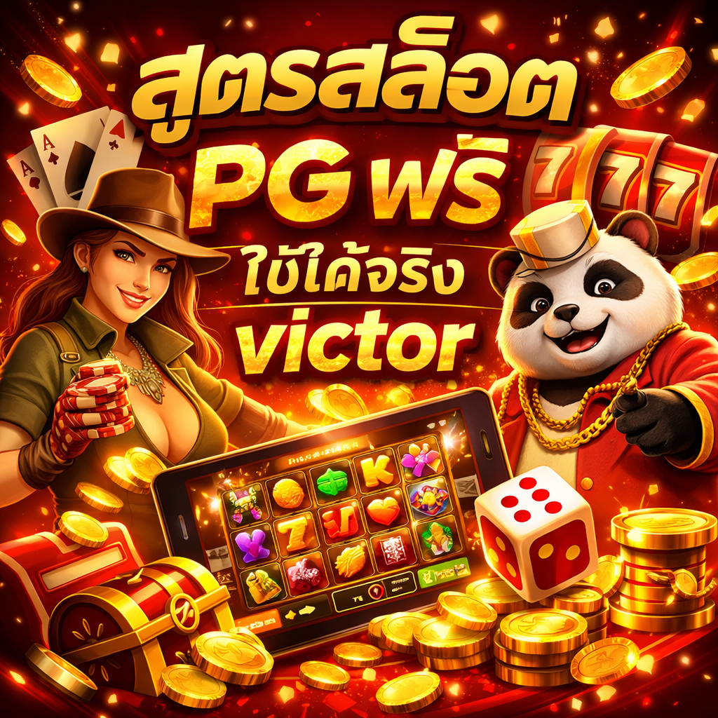 สูตรสล็อต pg ฟรี ใช้ได้ จริง victor