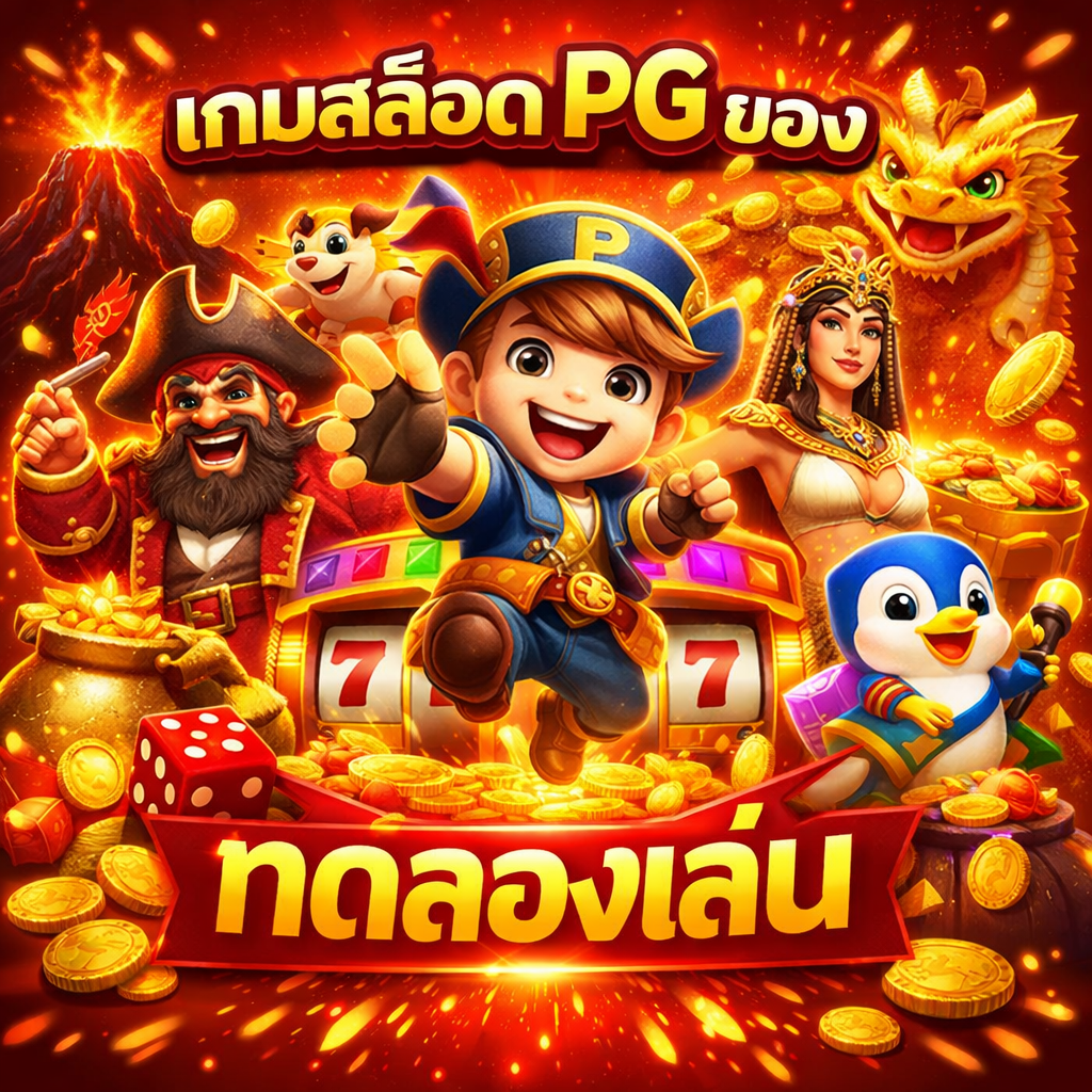 เกมสล็อต pg ของ ทดลองเล่น