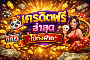 เครดิตฟรี ล่าสุด ไม่ต้องฝาก