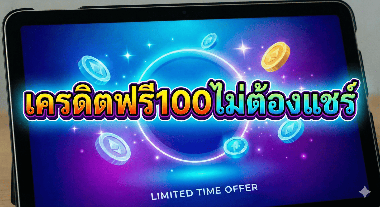 เครดิตฟรี100ไม่ต้องแชร์
