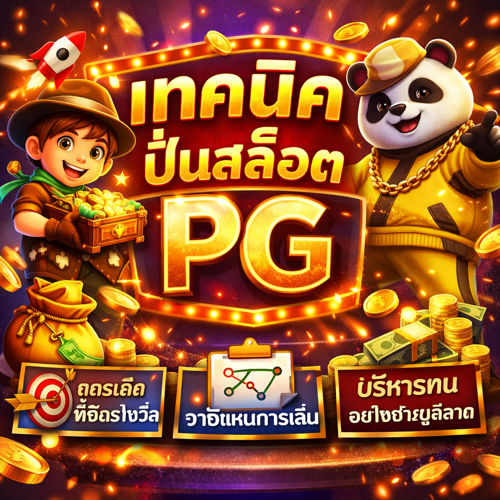 เทคนิคปั่นสล็อต pg