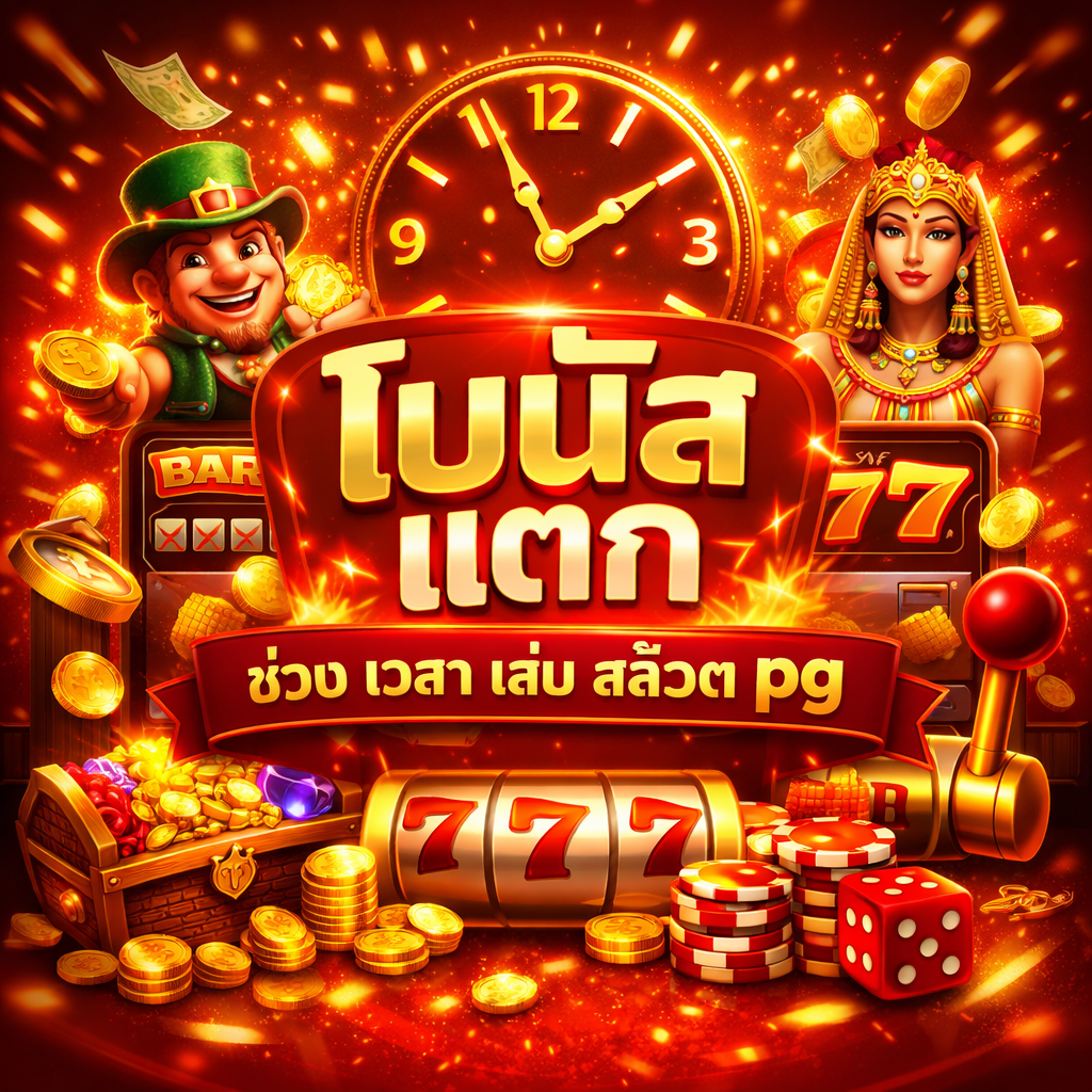 โบนัส แตก ช่วง เวลา เล่น สล็อต pg