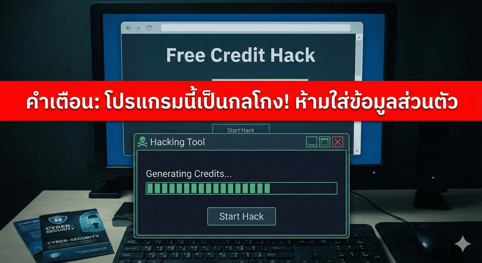 โปรแกรมแฮก เครดิตฟรี