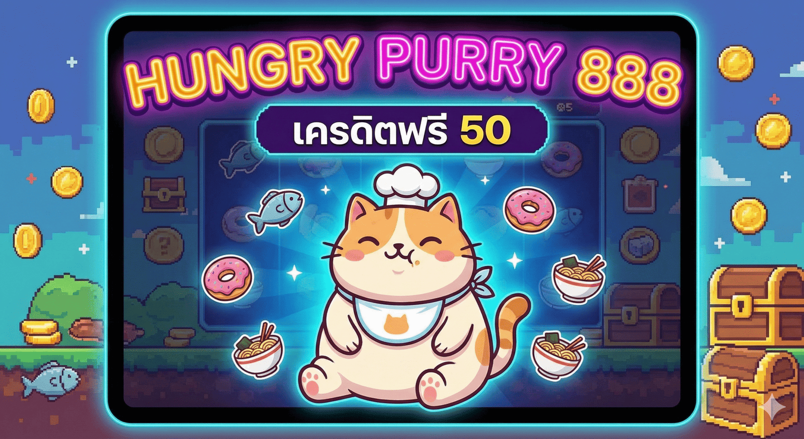 hungry purry 888 เครดิตฟรี 50