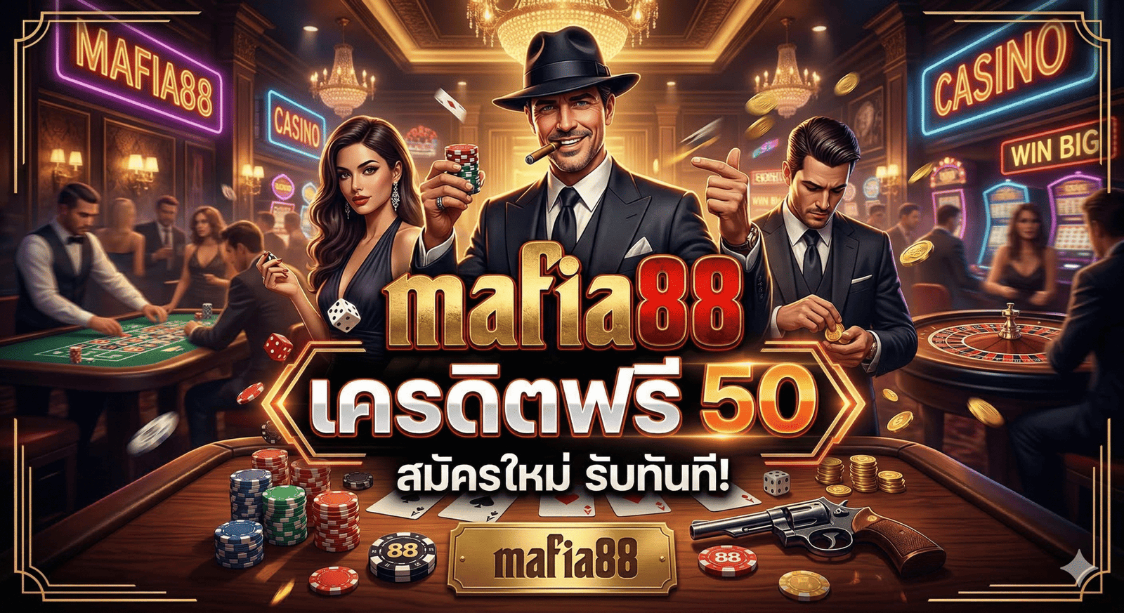 mafia88 เครดิตฟรี 50