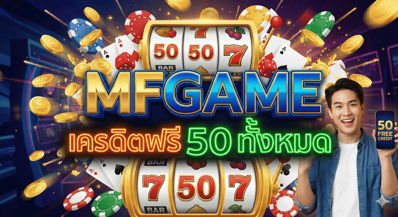 mfgame เครดิตฟรี 50 ทั้งหมด