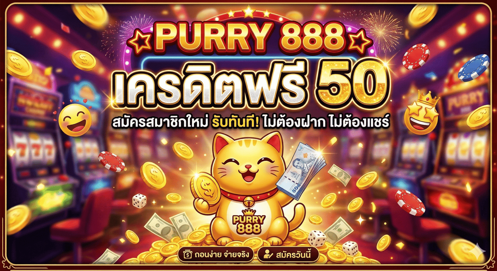 purry 888 เครดิตฟรี50