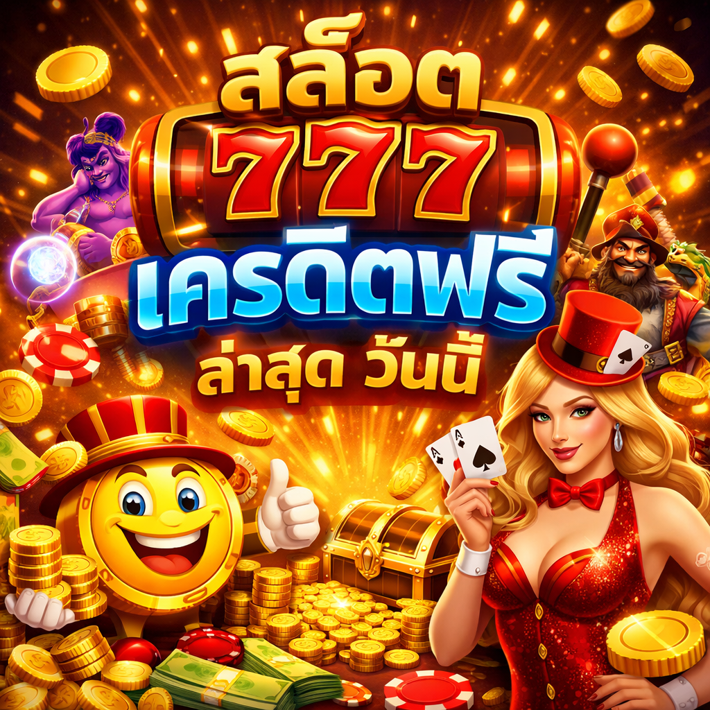 สล็อต 777 เครดิตฟรี ล่าสุด วันนี้