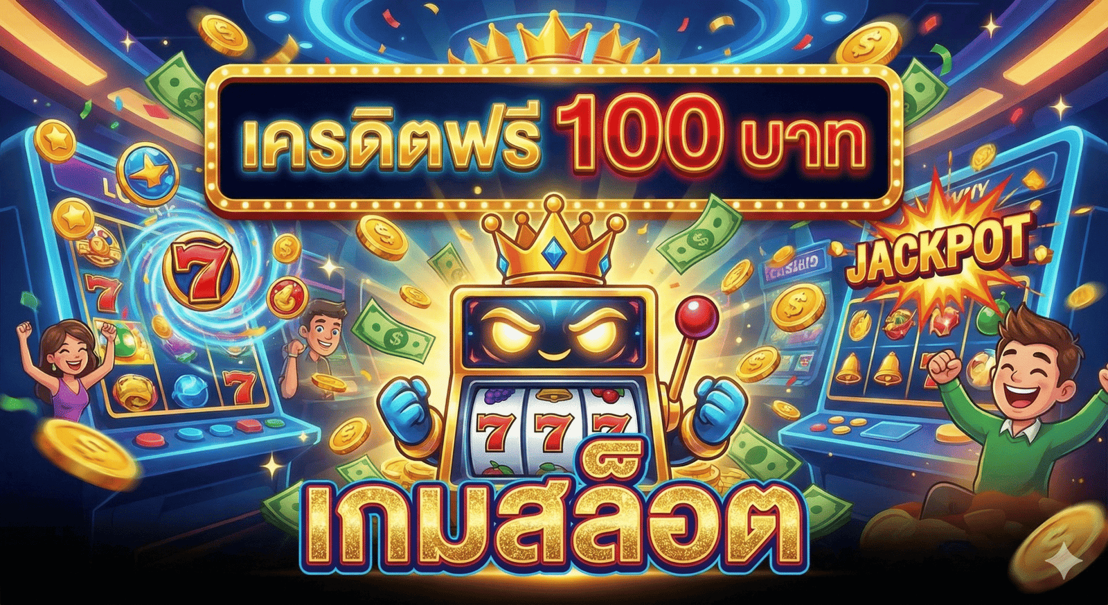 เกมสล็อต เครดิตฟรี 100 บาท