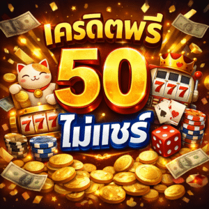 เครดิตฟรี 50 ไม่แชร์