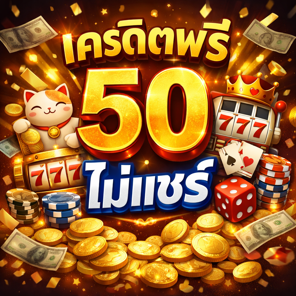เครดิตฟรี 50 ไม่แชร์