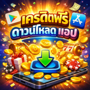 เครดิตฟรี ดาวน์โหลด แอ ป