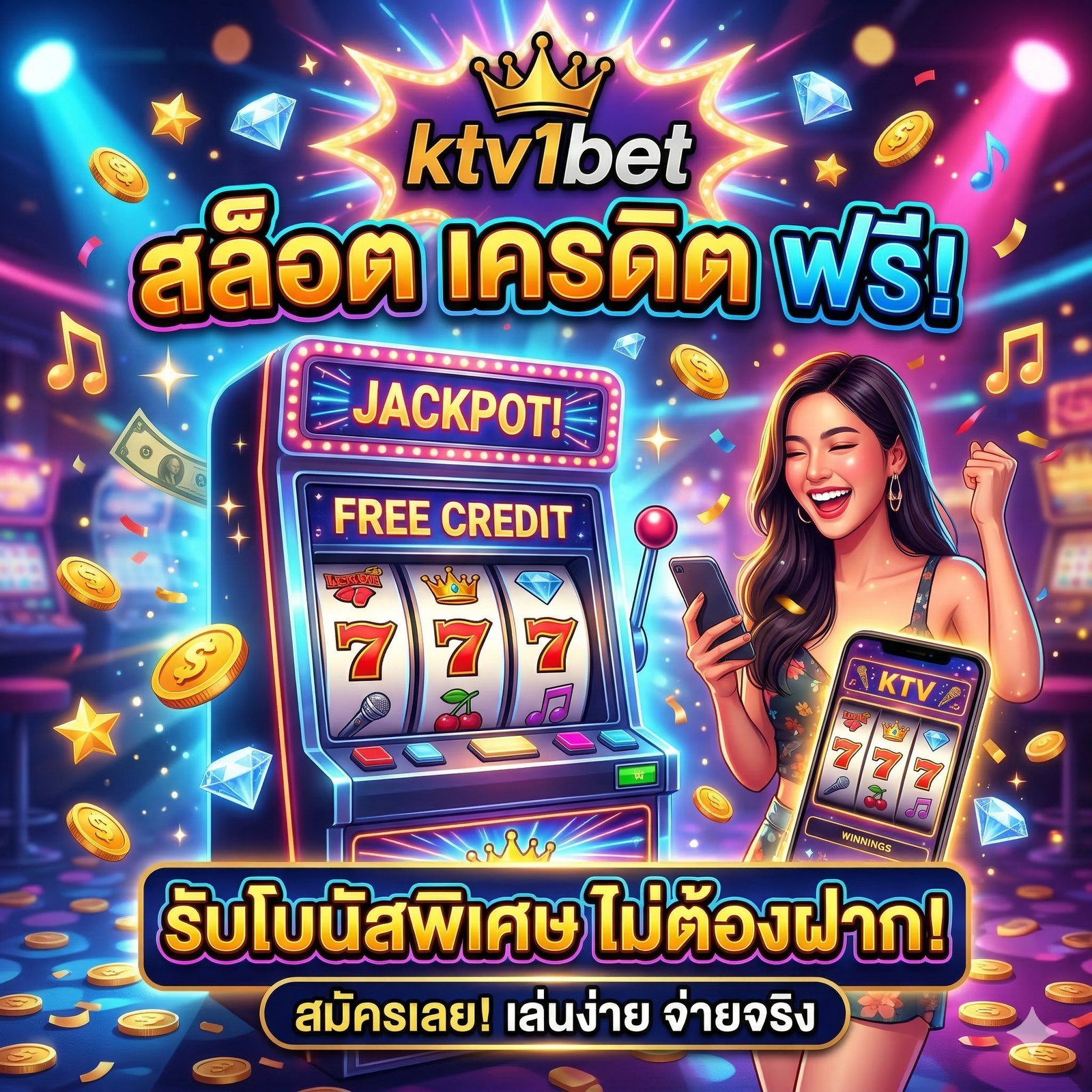 เครดิตฟรี สล็อต